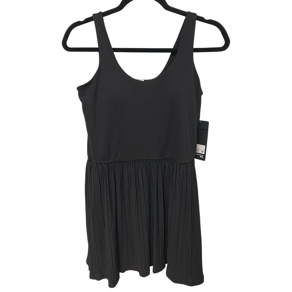 90 Degrees by Reflex Jersey Charming Pleated Tennis Dress Medium